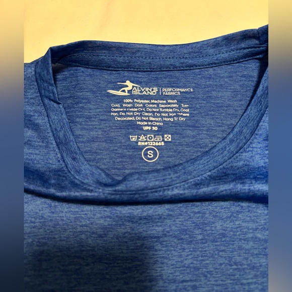 NWT Ft. Walton Beach long sleeve Alvin’s Island performance shirt, SPF 30, S - Picture 3 of 10